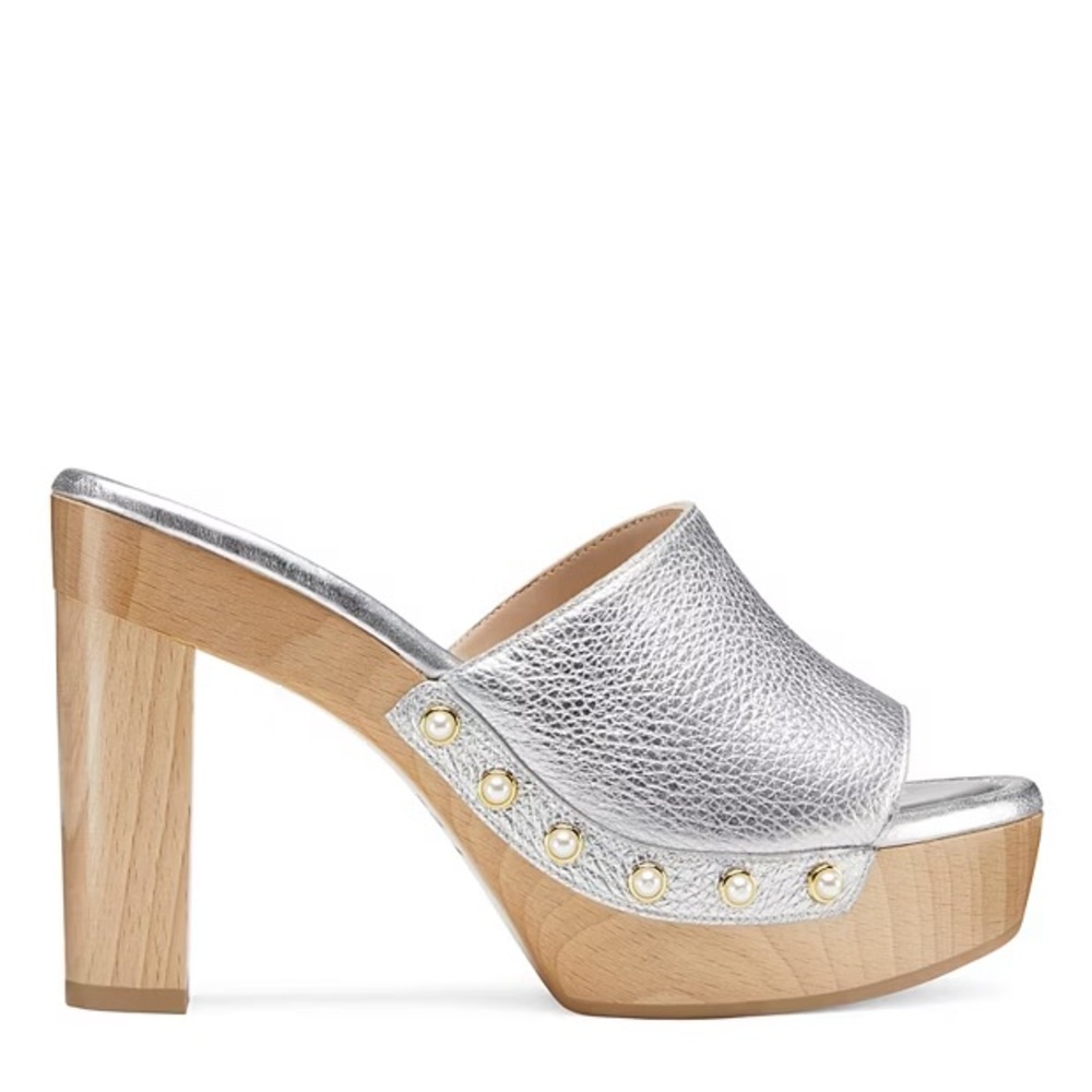 Stuart Weitzman Pearl Clog 85 Sandal